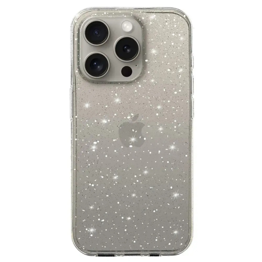 Crystal Glitter telefono dėklas iPhone 11 Pro sidabrinis – 2
