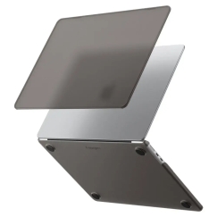 Spigen AirSkin kovakuorikotelo MacBook Air 13" M2-M5 2023-2026 musta