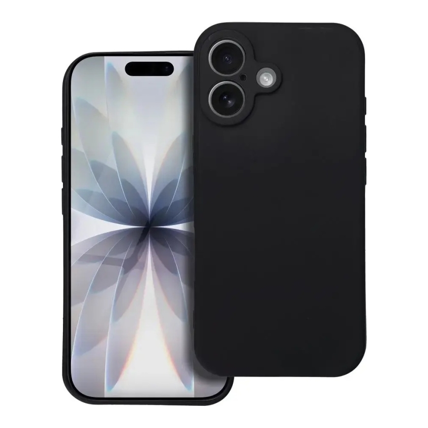 Soft чехол для телефона iPhone 17 чёрный