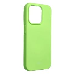 Roar All Day Colorful Jelly phone case for iPhone 15 Pro green