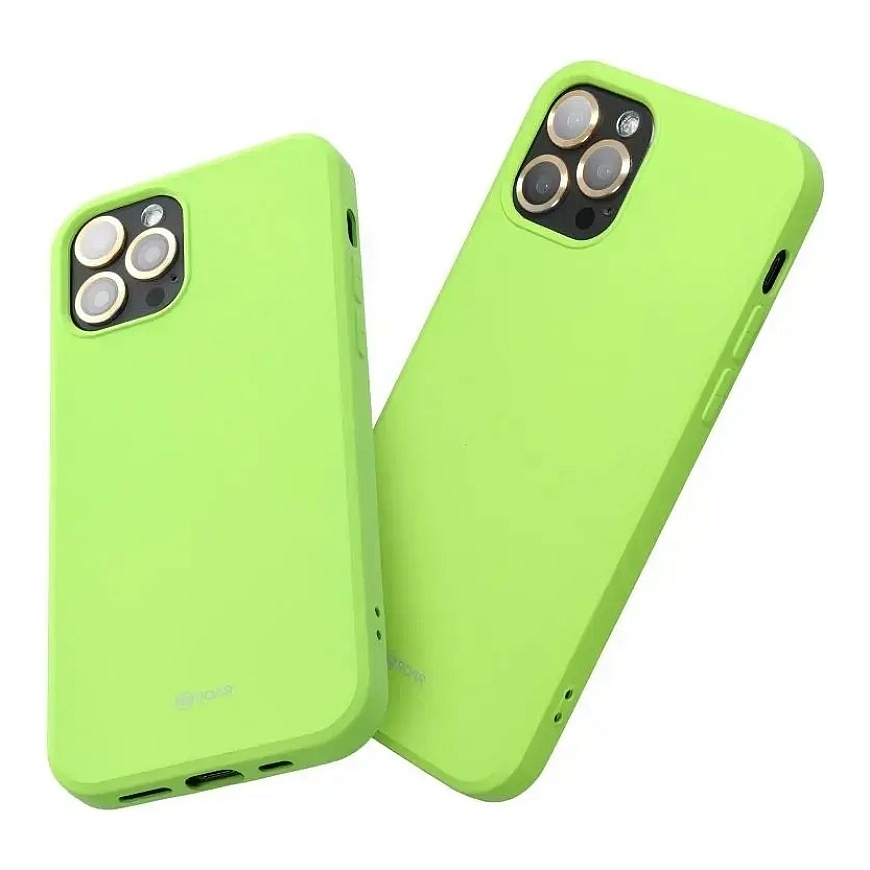Roar All Day Colorful Jelly phone case for iPhone 15 Pro green – 3