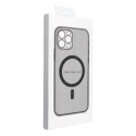 Clear Mag Cover telefono dėklas su MagSafe palaikymu Samsung Galaxy S25 (S931) juodas