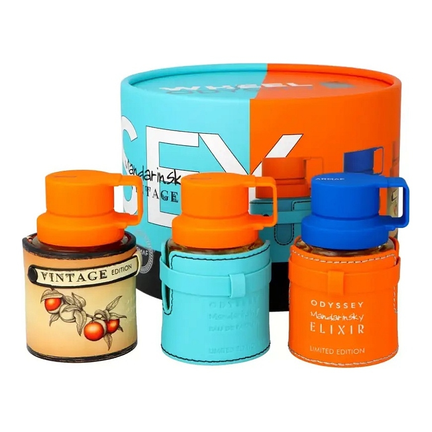 Set Armaf Odyssey Collection 3x Edp 30ml: Mandarin Sky, Mandarin Sky Elixir, Mandarin Sky Vintage