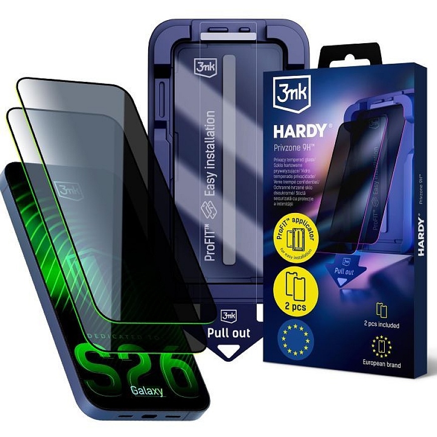 3mk Hardy Privzone 9H - Samsung Galaxy S26
