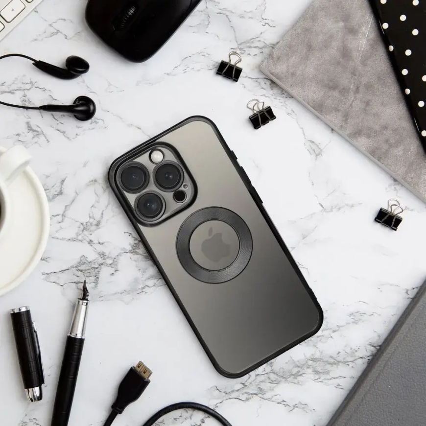 GLAM telefono dėklas iPhone 17 Air juodas – 5