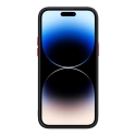 Tel Protect Magnetic Carbon phone case with MagSafe support for iPhone 15 Plus black red Tel Protect Magnetic Carbon phone case with MagSafe support for iPhone 15 Plus black red
