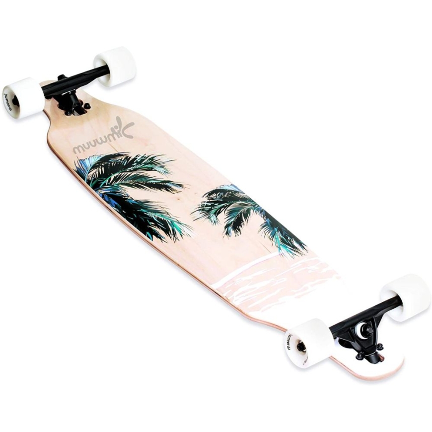 Muuwmi Longboard Skateris ABEC 7 Beach AU 558