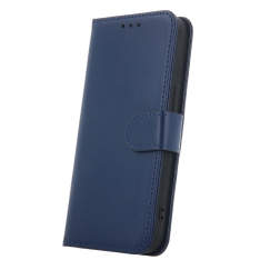Išmanusis klasikinis dėklas Xiaomi Redmi 12C / Redmi 11A / Poco C55 tamsiai mėlynas