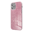 Kimalteleva puhelimen suojus iPhone 16 Pro pinkki Kimalteleva puhelimen suojus iPhone 16 Pro pinkki