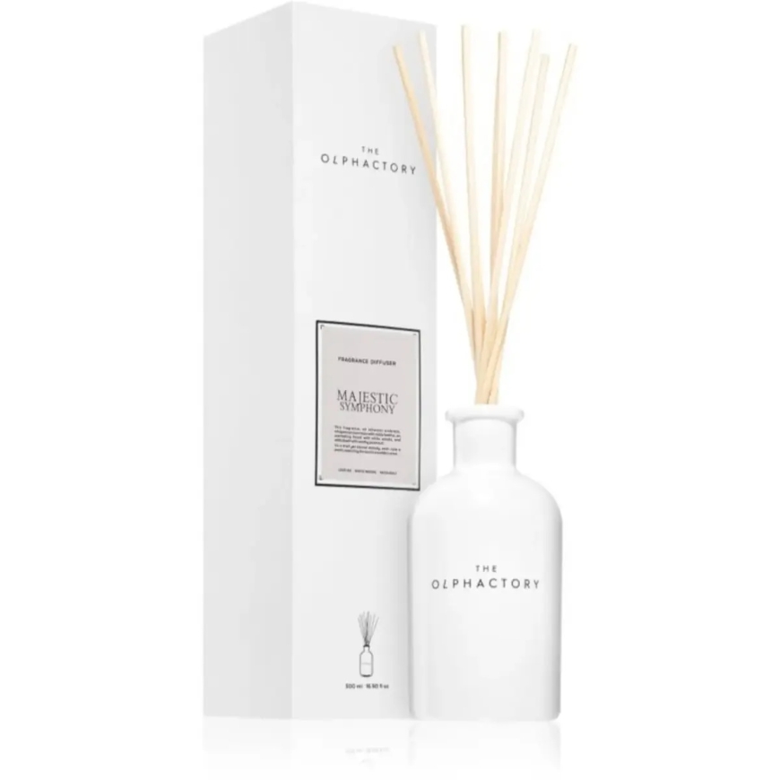 The Olphactory, Majestic Symphony, tuoksutikut, aroma-ruoho difuuseri, 500 ml