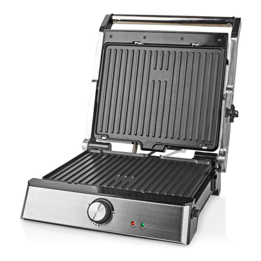 Nedis kontaktigrilli 2000W KAGR151FSR (5412810398959)