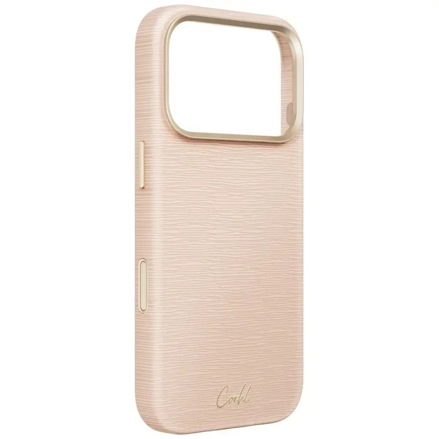 UNIQ Coehl Mirelle maciņš iPhone 18 Pro / 17 Pro magnētiskai uzlādei rozā – 3