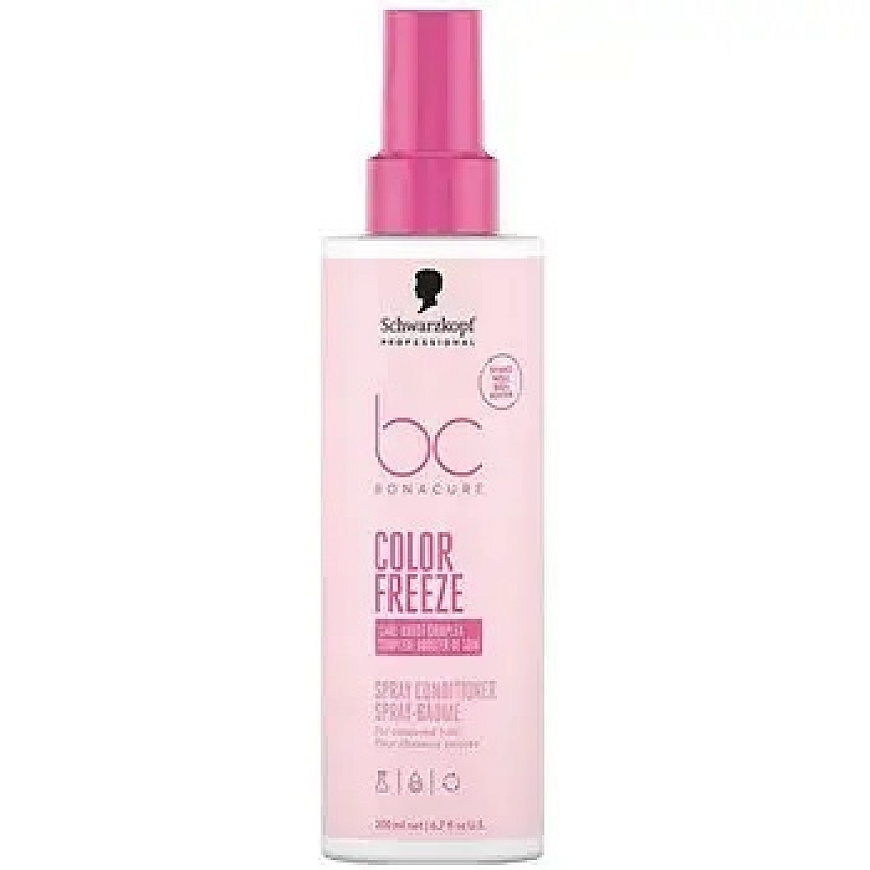 Schwarzkopf Professional BC Color Freeze Spray - Kondicionér ve spreji pro barvené vlasy 200ml