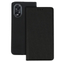 Smart Book MAGNET vāks OPPO A18 MELNS Smart Book MAGNET vāks OPPO A18 MELNS