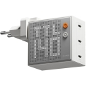 SHARGE Pixel 140 GaN Charger, 140W, 3x USB-C, Dot Matrix Ekranas - baltas