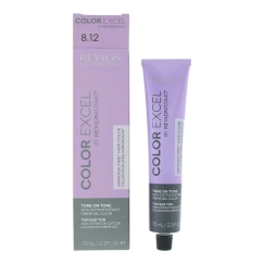 Revlon, Color Excel, poolpüsiv juuksevärv, 8.12 Hele tuhkhall iridescent blond, 70 ml