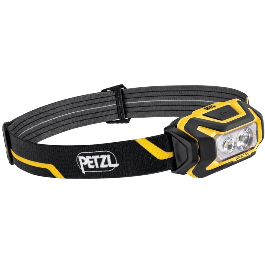 Taskulamp - Petzl Aria 2R 625 Lumenit 115m Veekindel Must/Kollane