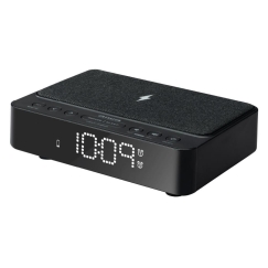 AIWA digitālais radioaparāts ar LED displeju FM/PLL melns CR-30/BK (8435256810981)