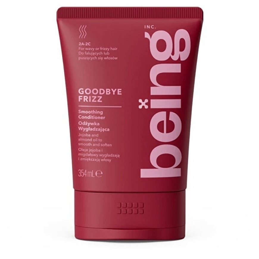 None BEING Goodbye Frizz kondicionieris ar simondsiju un mandeļu eļļu 354 ml