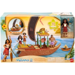 Mattel DISNEY PRINCESS MOANA Kanoe komplekts (JBT54)