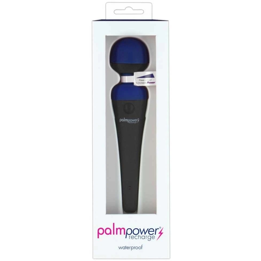 PalmPower Recharge Вибратор, синий, 19,5 см – 5