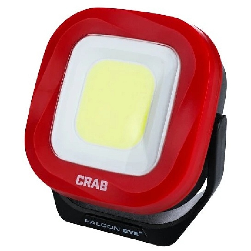 Mactronic Tool - Falcon Eye CRAB FWL0018 800 Lumenine Töökoja Lamp Magnetalusega Alusel IP44 Must