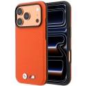 BMW M Quadrille Kevlar Metal Logo MagSafe vāciņš iPhone 18 Pro Max, oranžs BMW M Quadrille Kevlar Metal Logo MagSafe vāciņš iPhone 18 Pro Max, oranžs