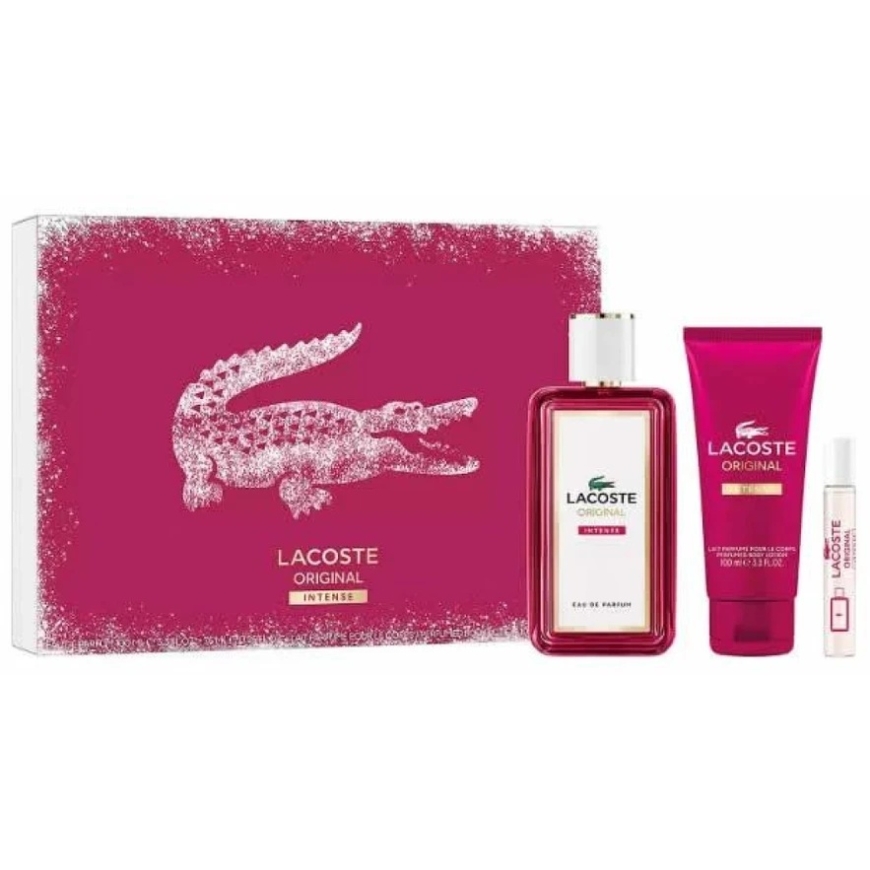 Lacoste Original Intense Eau De Parfum Спрей, 100 мл Набор 3 Штуки