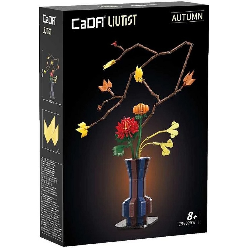CaDA building blocks Flowers Floral art Autumn embers 61 cm C59025W 794 days – 4