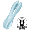 Satisfyer Threesome 1 wibrator Light Mėlyna Satisfyer Threesome 1 wibrator Light Mėlyna