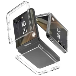 Mercury cietais PC uzvalks Samsung Galaxy Z Flip8 caurspīdīgs