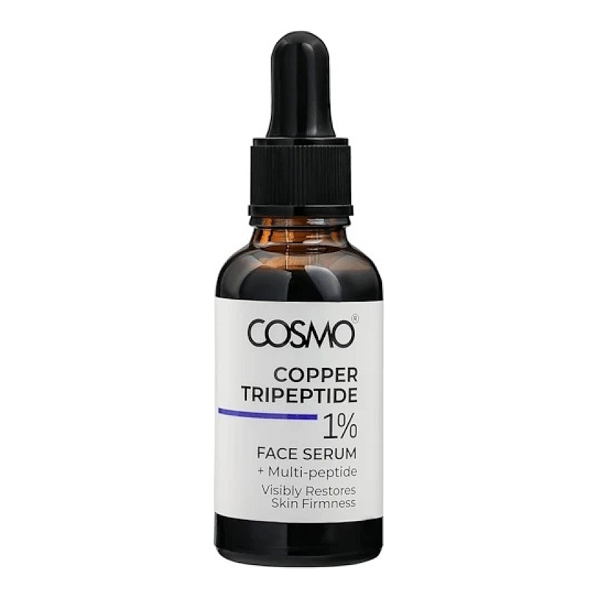 Сыворотка для лица с медными пептидами Cosmo Advanced 1% Copper Tripeptide + Multi-Peptide, 30 мл – 2