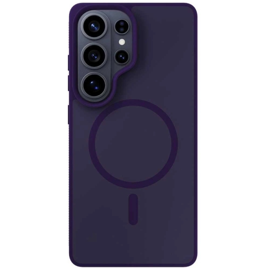 MagSafe Compatible Phone Case, Purple Polycarbonate 3mk Smoke MagCase – 2