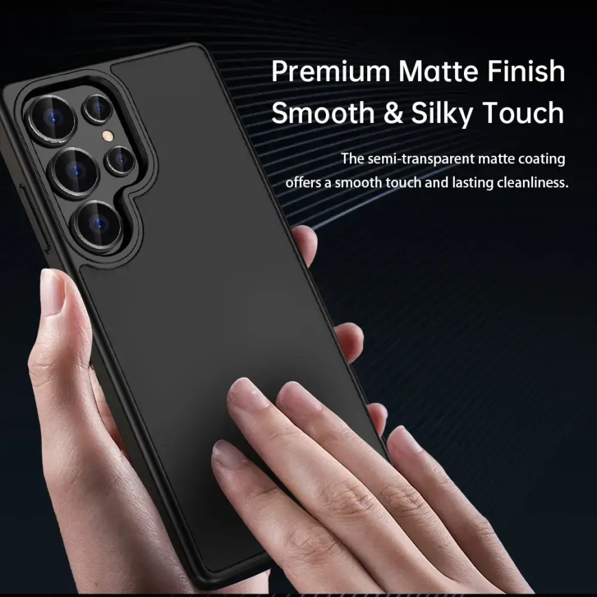 Rock Guard Touch Matte Series Case for Samsung Galaxy S25 grey – 3