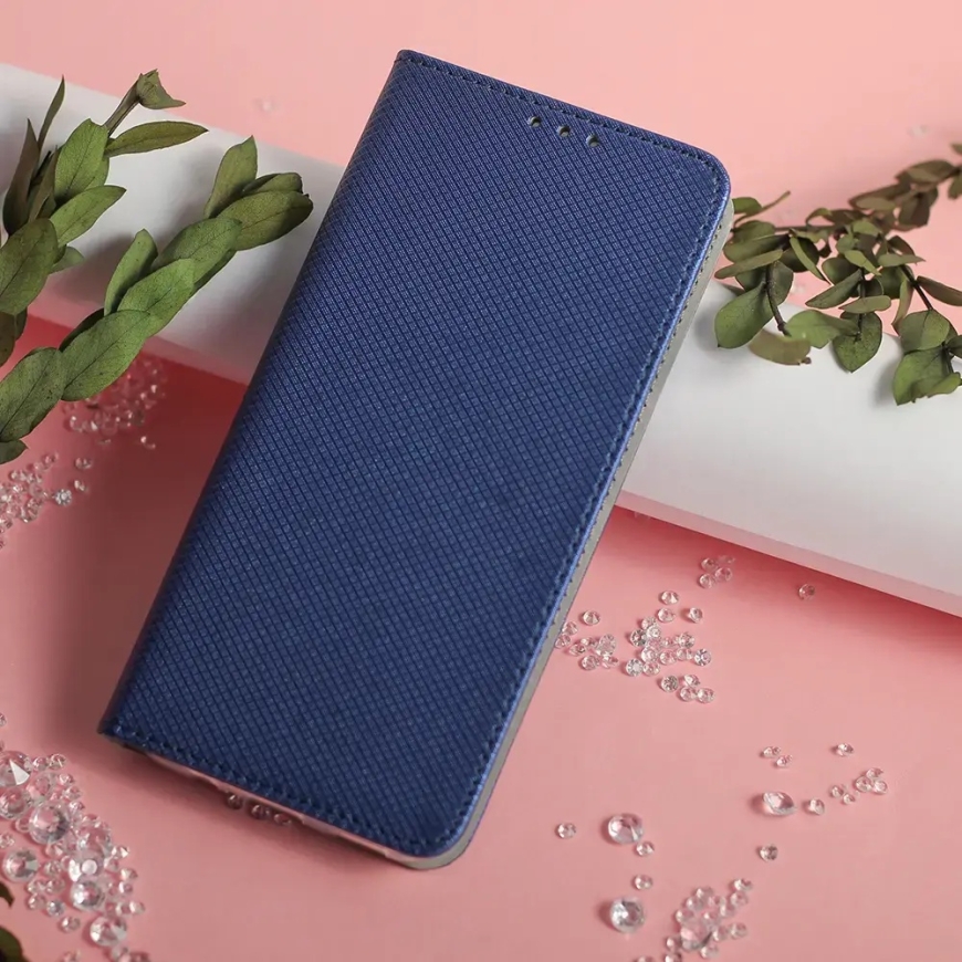 Smart Magnet case for Poco M7 Pro 5G navy blue – 2