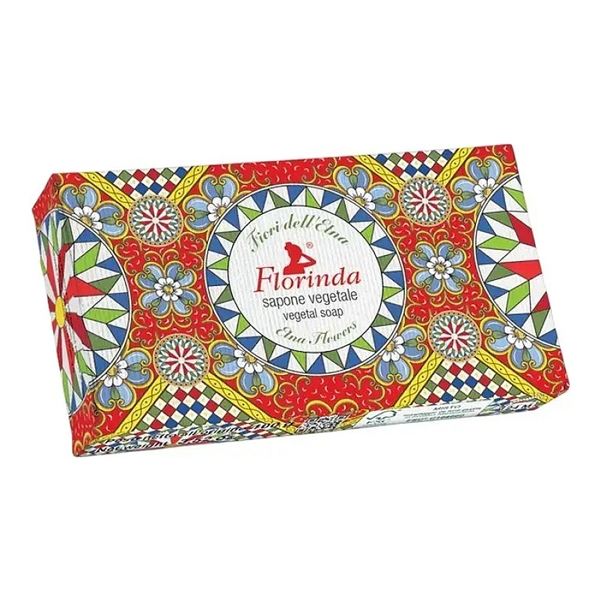 Florinda, Etnas Ziedi, Vegāns, Mitrinošs, Smaržīgs Ziepes, Ķermeņa, 100 g