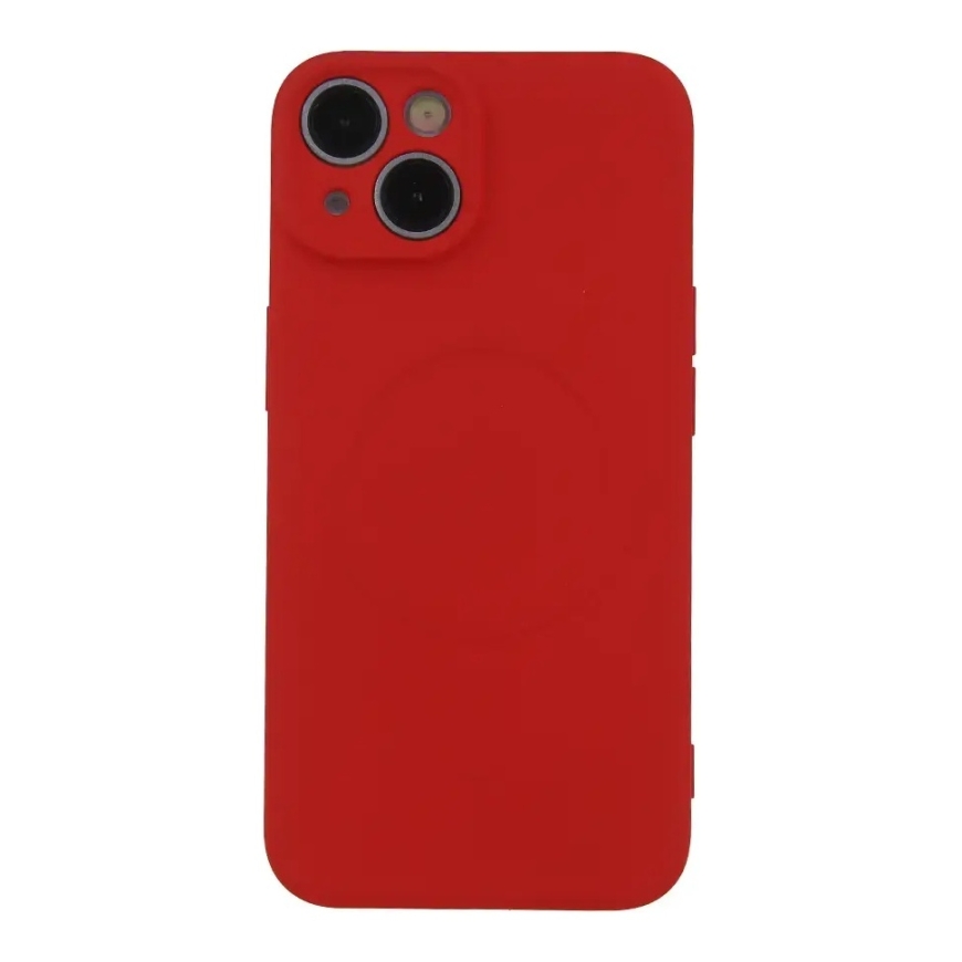 Simple Color Mag telefono dėklas su MagSafe palaikymu iPhone 17 Pro Max raudonas – 5