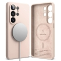 Ringke Silicone telefoni ümbris MagSafe toega Samsung Galaxy S26 Ultra (S948) beež