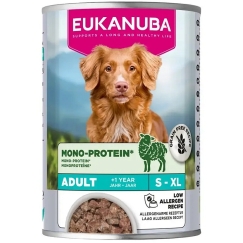 Säilyke koirille — EUKANUBA Special Care märkäruoka aikuisille koirille, mono-proteiini lampaanlihasta 400G