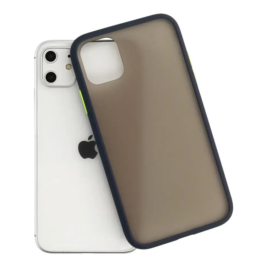 Vennus Color Button Bumper for Samsung Galaxy S21 Plus Navy – 4