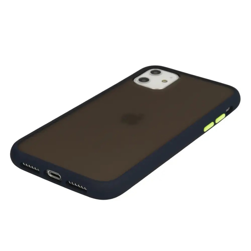 Vennus Color Button Bumper for Samsung Galaxy S21 Plus Navy – 5