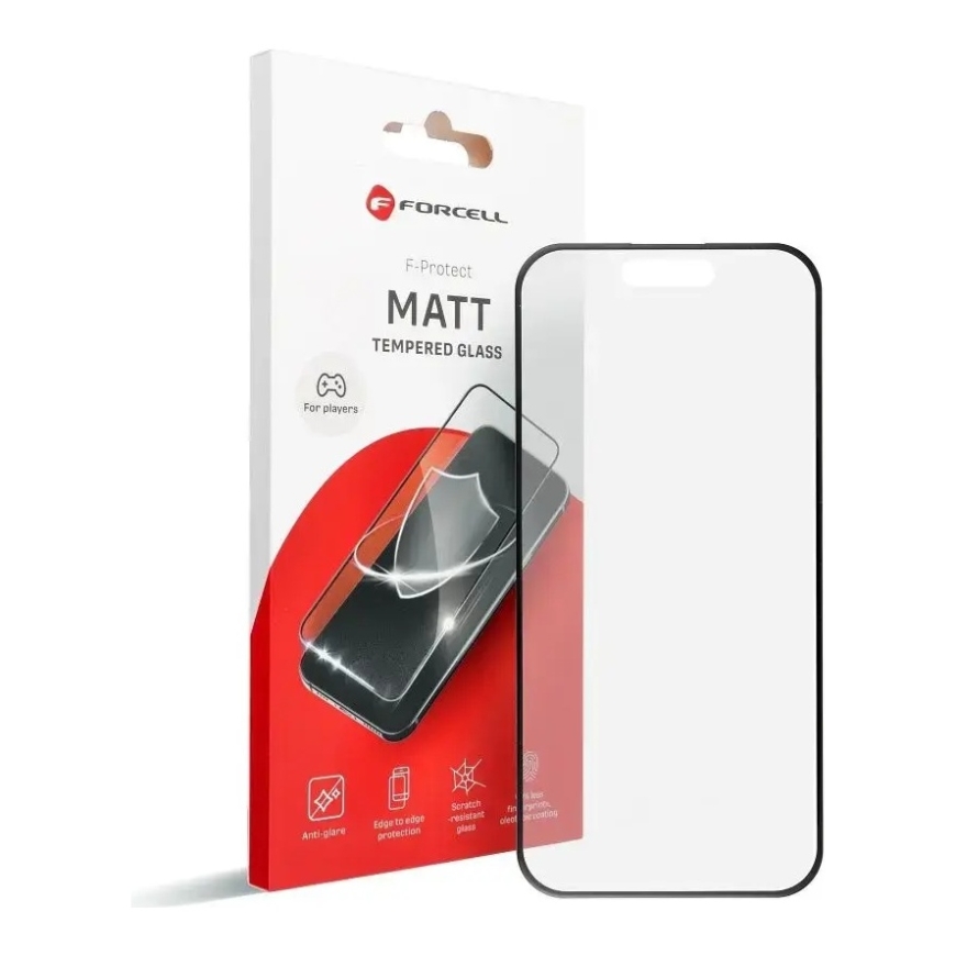 Forcell Matt Glass iskunkestävä lasi puhelimelle iPhone 15 Plus – 3