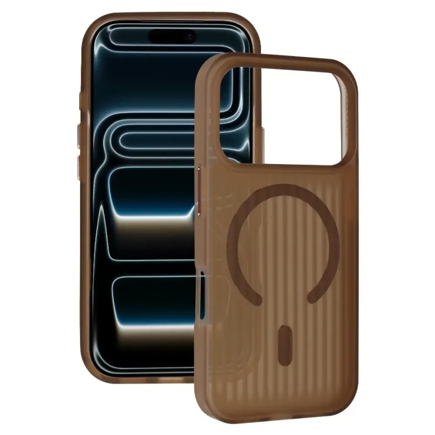 Tel Protect Twist maciņš ar MagSafe atbalstu telefonam iPhone 16 brūns