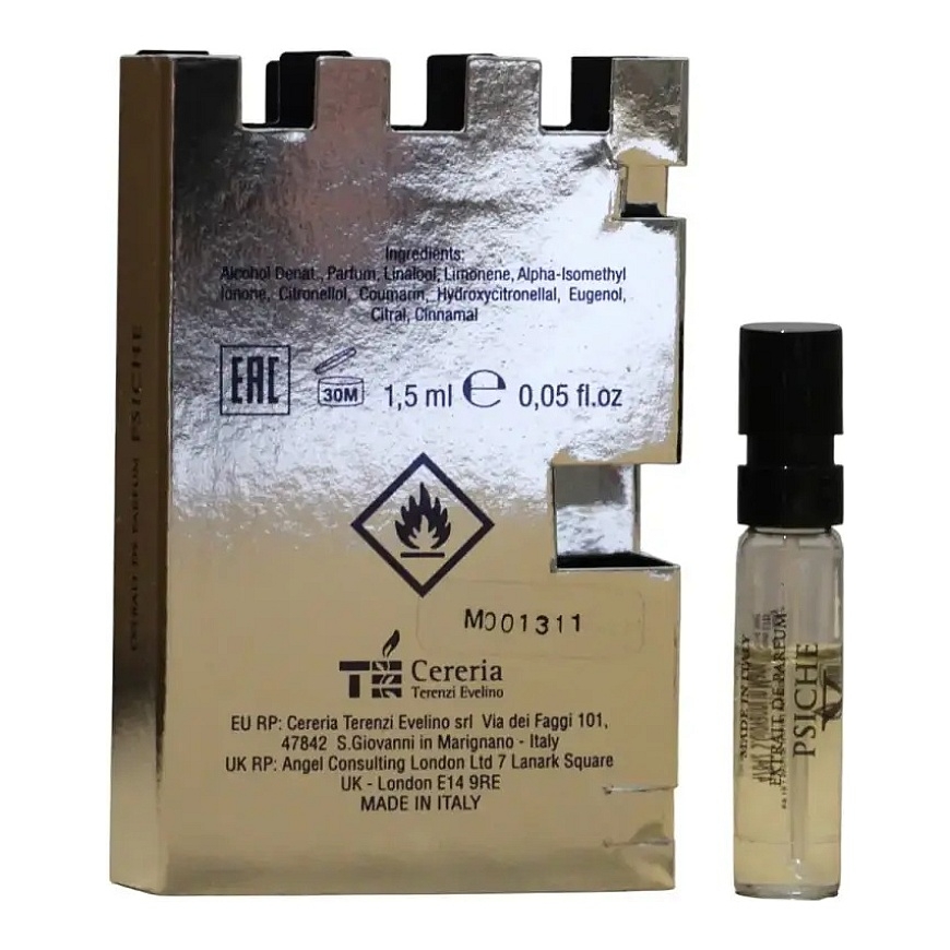 V Canto, Psiche, Parfīma ekstrakts, Sievietēm, 1,5 ml *Ampula