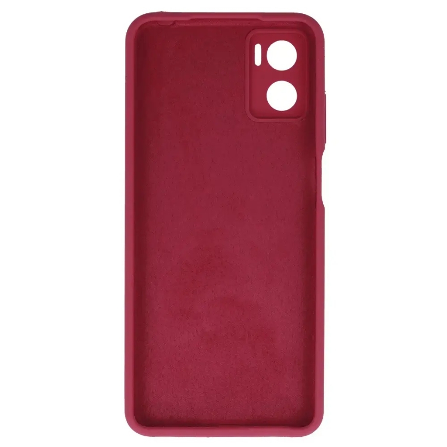 Silicone Lite Case for Motorola Moto E22/E22i burgundy – 3
