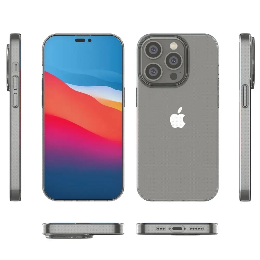 Ultra Clear 0.5mm maciņš telefonam iPhone 14 Pro caurspīdīgs – 5