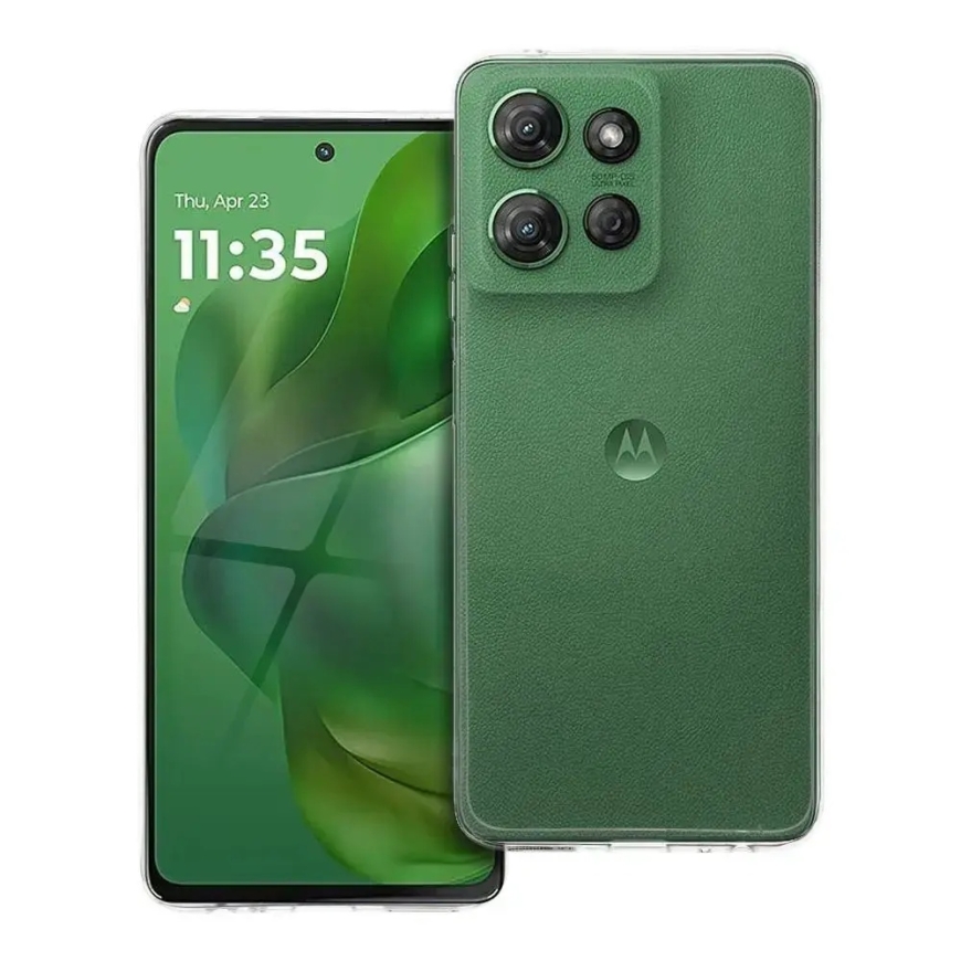 AIŠKUS Dėklas 2 mm MOTOROLA G 5G 2025 skaidrus