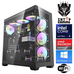 INTOP Ultra 5 245KF 64GB DDR5 1TB SSD M.2 NVME RX9060XT 16GB WiFi WIN11