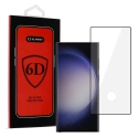 Tel Protect Full Glue 6D grūdintas apsauginis stiklas telefonui Galaxy S23 Ultra (suderinama su pirštų atspaudų jutikliu po ekra Tel Protect Full Glue 6D grūdintas apsauginis stiklas telefonui Galaxy S23 Ultra (suderinama su pirštų atspaudų jutikliu po ekra