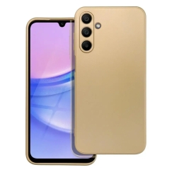 Metallic phone case for Samsung Galaxy A15 5G | A15 4G gold